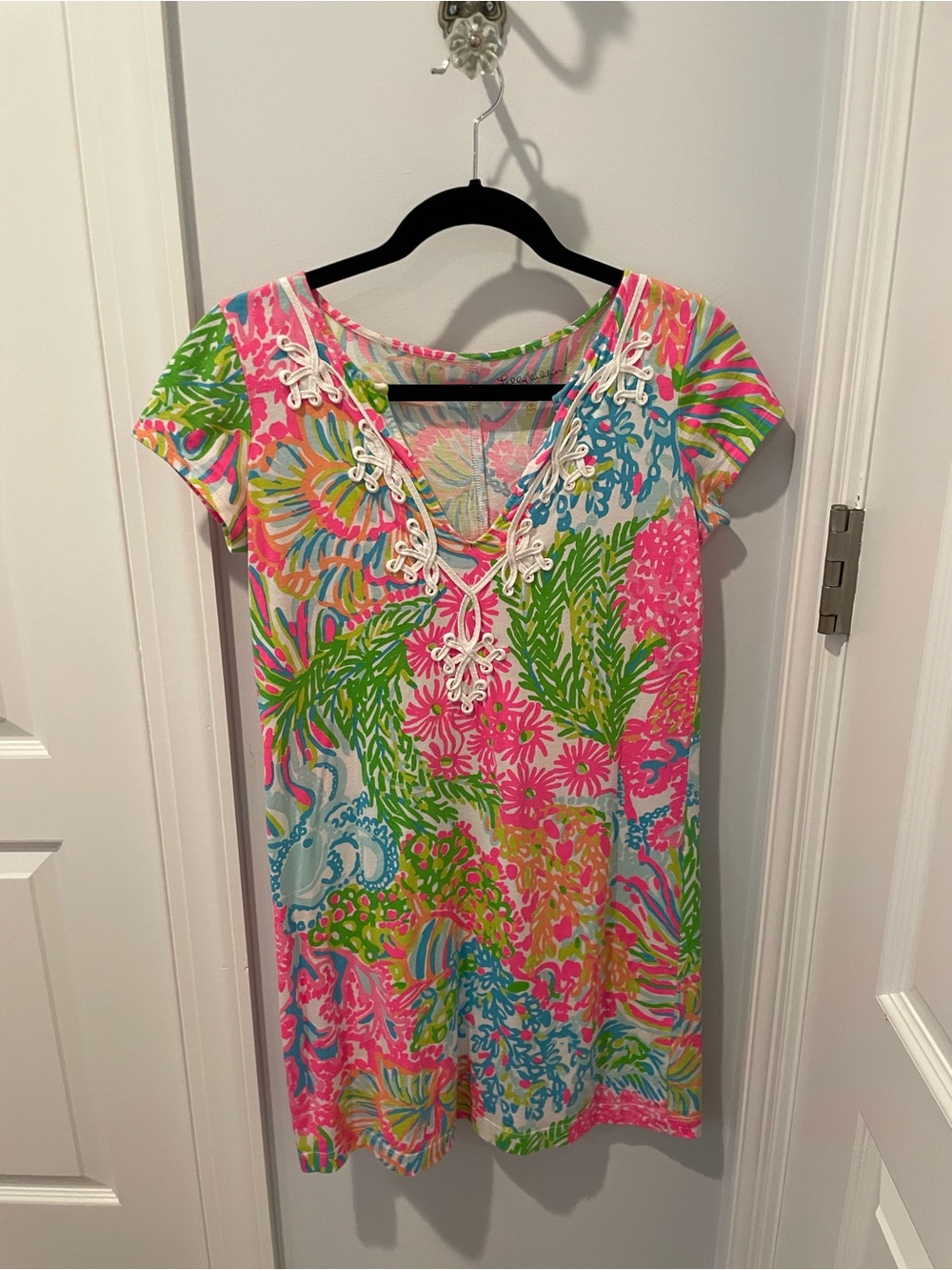 Lily Pulitzer Short Sleeve T-Shirt Dress size XS